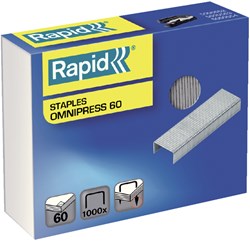 Rapid nietjes Omnipress 60, doos met 1000 nietjes