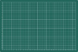 Snijmat Rillstab A3 450X300mm groen