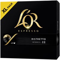 Koffiecups Douwe Egberts L'Or Espresso Ristretto 20 stuks-4