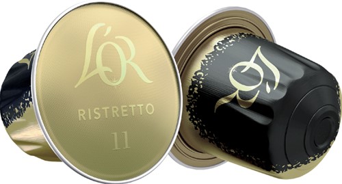 Koffiecups Douwe Egberts L'Or Espresso Ristretto 20 stuks-2