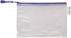 Opbergtas Tarifold met rits A5 blauw