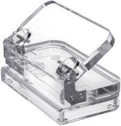 Transparante acryl perforator 2 gaats 8 vel MAUL