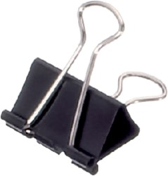 Papierklem MAUL 213 Foldback 32mm capaciteit 13mm zwart