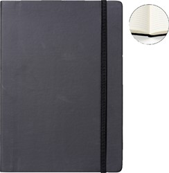 A4 notitieboek gelinieerd zwart Quantore Notitieboek