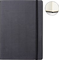 A4 notitieboek gelinieerd crèmekleurig Quantore motief