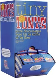 Chocolade Tiny Tony's Chocolonely 140 stuks puur