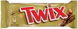 Twix repen single 50gr 25 stuks