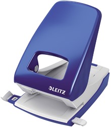 Leitz perforator 2 gaats 5138 metaal blauw