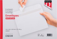 C5 Envelop 162x229mm zonder venster met plakstrip pak van 25 stuks-3