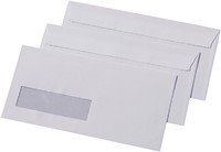 Envelop 110x220mm met venster rechts doos van 500 stuks-2