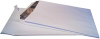 Monsterzak enveloppen 229x324x38mm plakstrip wit 10stuks-1