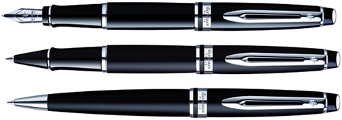 Rollerball Waterman Expert Laque Black CT-2