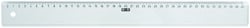 Liniaal M+R 1140 400mm plastic transparant
