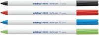 Viltstift edding 4600 textiel rond lichtgroen 1mm-2