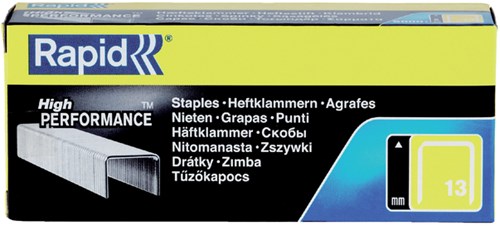 Rapid nietjes 13/8 gegalvaniseerd 5.000 nietjes-2