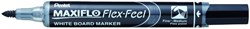 Viltstift Pentel MWL5SBF Maxiflo whiteboard zwart 1-5mm