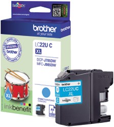 Brother LC-22UC cartridge cyaan