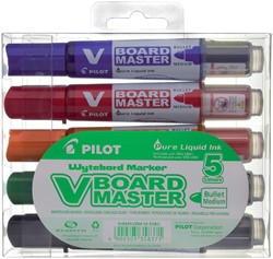 Whiteboardstift Pilot Begreen rond assorti 2.3mm 5stuks