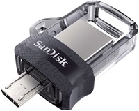 SanDisk Ultra Dual USB stick 128GB USB 3.0 en micro USB-3