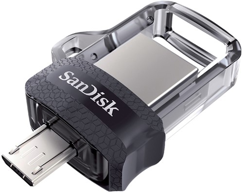 SanDisk Ultra Dual USB stick 128GB USB 3.0 en micro USB-3