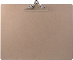 Klembord A3 hout MDF liggend met vlinderklem 145mm