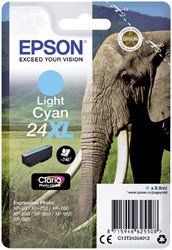 C13T24354012 EPSON XP750 INK LCYAN HC 740pages 9,8ml