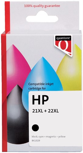 Inktcartridge Quantore HP C9351CE C9352CE 21XL 22XL