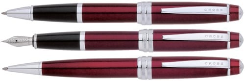 Cross Balpen Bailey Red Laquer-3