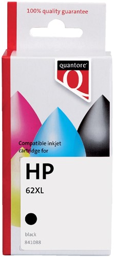 Inktcartridge Quantore HP C2P05AE 62XL zwart