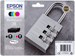 C13T35864010 EPSON WF4720DWF INK (4) ST 1x900/3x650pages 1x16,1/3x9,14 ml