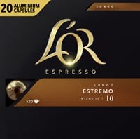 Koffiecups Douwe Egberts L'Or Espresso Estremo 20 stuks-3