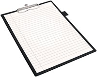 Klembord A4 zwart met penlus 1 stuk-2