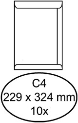 Akte envelop 229 x 324mm zonder venster pak van 10 stuks