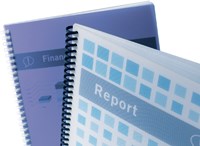 GBC PolyTechno voorbladen 700 micron ice wit