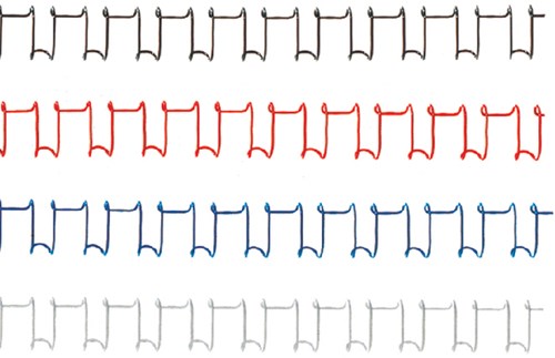 Metalen bindringen GBC Wire-O 14.3 mm zwartdoos 100 stuks-2