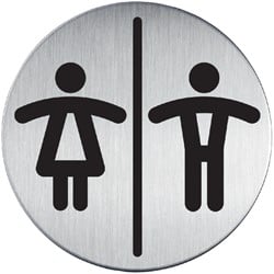 Toilet bordje D/H rond 83mm Durable 4920