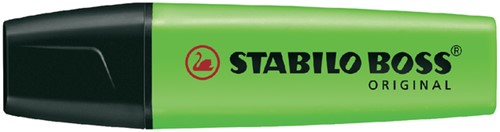 Markeerstift Stabilo Boss Original plastic etui van 6 stuks: geel, groen, oranje, roze, blauw en rood-2