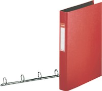 A4 map met 4 ringen kleur rood Esselte-3
