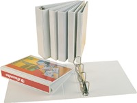 Esselte personaliseerbare ringmap, rug van 4,4 cm, 4 D-ringen 25 mm, wit-2