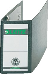 A6 ordner liggend Leitz  karton 7,7cm rug zwart