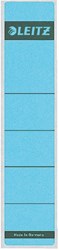 Leitz zelfklevende rugetiketten voor smalle ordner kort model blauw pk/10