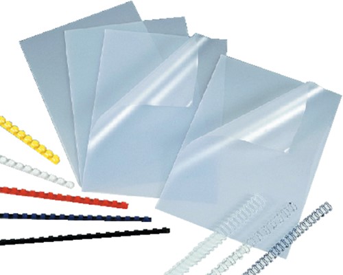 Voorblad Quantore A4 PVC 200micron transparant 100stuks-2