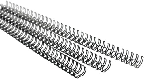 Inbindringen GBC WireBind 10mm zilver 21 rings-2