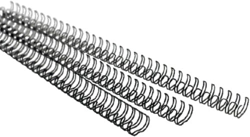 Metalen bindringen GBC MultiBind 21-rings 12 mm zilver  doos van 100 stuks-2