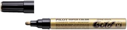 Lakmarker PILOT Super SC-G-M goud 2mm 12 stuks