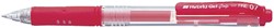 Gelpennen Pentel K157 rood 0.4mm