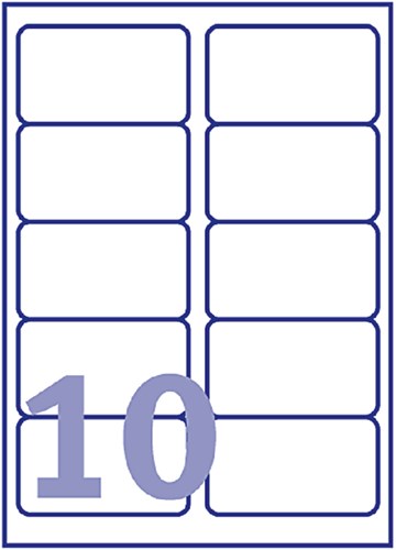 Avery etiketten J8173-10 99.1x57mm wit 100stuks-2