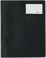 Snelhechters Durable met venster zwart pk/25