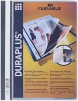 Snelhechter met insteekhoezen Durable Duraplus grijs