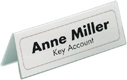 Durable tafelnaambord ft 61 x 150 mm